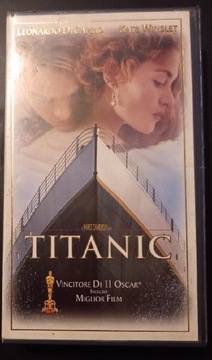 TITANIC,  VHS, film po wlosku, dla kolekcjonerow