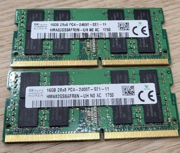 Pamięć RAM DDR4 SK Hynix HMA82GS6AFR8N-UH 16 GB