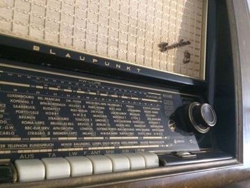 Radio lampowe Blaupunkt Barcelona 3D 1954/1955