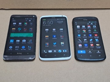 Zestaw Telefonów HTC ONE S X S720e Z520e 801e 3szt