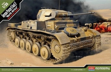 120 ACADEMY 13535 PANZER II F NORTH AFRICA