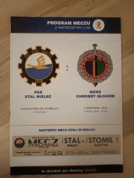 Program Stal Mielec - Chrobry Głogów 2016/17