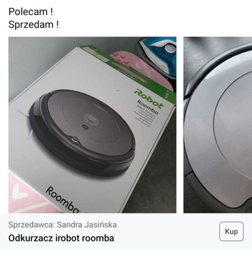 Odkurzacz irobot roomba 