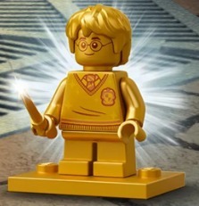 LEGO Minifigures HP284 Harry Potter złoty 20th