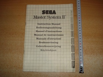 Instrukcja Sega Master System II 