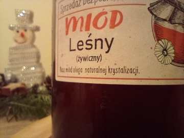 Miód Naturalny - Leśny ( żywiczny) 100%