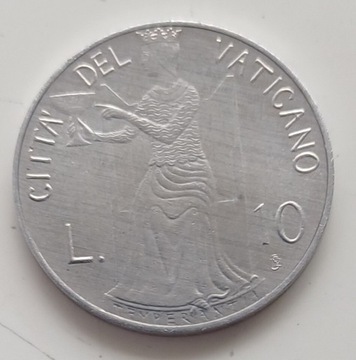 Watykan - Jan Paweł II - 10 lira - 1980r.