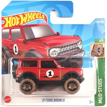 21 FORD BRONCO Hot Wheels 1:64