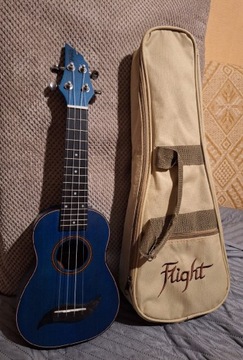 Ukulele Sopranowe Flycat Wave + pokrowiec + pas