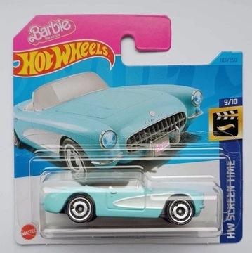 Samochodzik Hot Wheels 1956 CORVETTE BARBIE