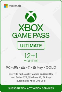 Game Pass Ultimate 12 Misięcy 
