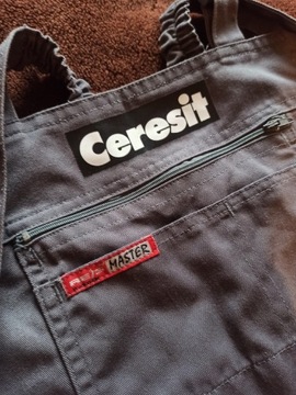 Spodnie robocze na szelkach Ceresit r. XL