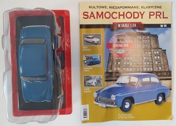 SAMOCHODY PRL Nr 74 SYRENA 104 Hachette