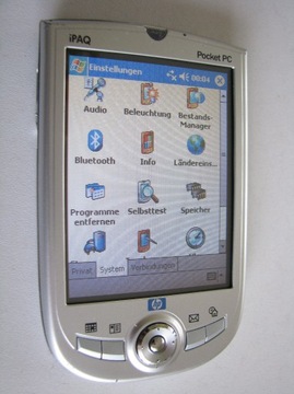 Pocket PC HP 1940 iPaQ h1900 PE2060 Windows