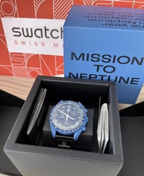 Swatch Omega Moonswatch Mission to Neptune