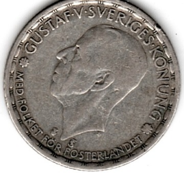Szwecja 1 korona, 1947 r