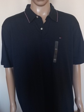 Koszulka polo męska Tommy Hilfiger 3XL granatowa