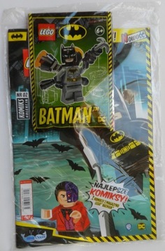 "Lego Batman komiks" 2/22 + Batman z hakiem
