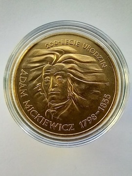 2 zł Adam Mickiewicz 1998