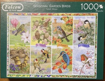 Puzzle FALCON 1000(-6) Seasonal Garden Birds