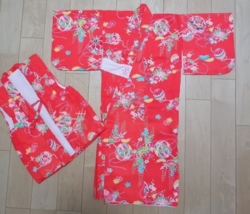 Kimono i kurteczka narzutka japońskie chachanko