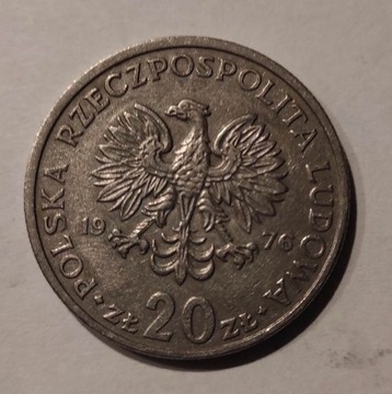 Moneta 20zł z 1976r