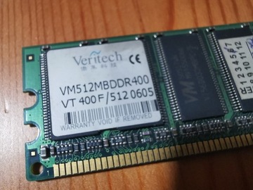 Pamięć RAM do PC 512MB DDR4 Veritech