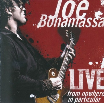 CD Joe Bonamassa  Live From Nowhere In Particular