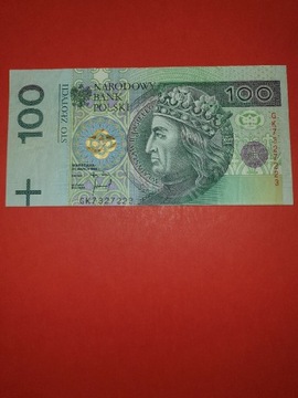 Banknot 100zł 1994r destrukt 