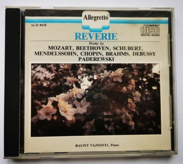 Reverie mozart schubert brahms debussy 1988