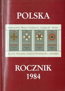 Polska 1984 - księga znaczków kasowanych