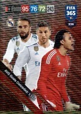 Carvajal/Ramos/Navas Defensive Wall 2019 Panini