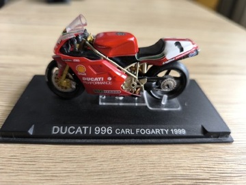 Ducati 996 Carl Fogarty 1999 DeAgostini - skala 1:24