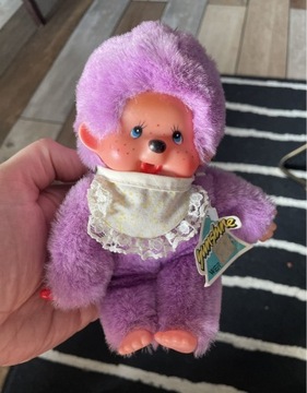 Unikat maskotka MONCHHICHI Purple Sunshine