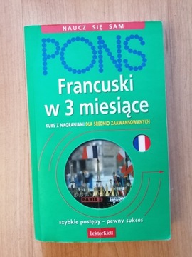 PONS Książka do Nauki Języka Francuskiego+  4 CD