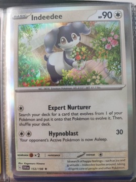 Indeedee 153/198 SVI holo pokemon 