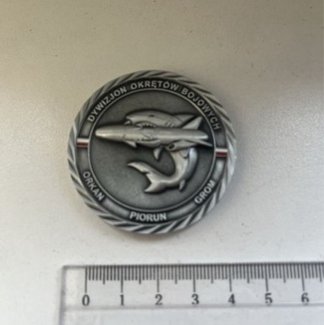 Medal okolicznościowy ORP ORKAN