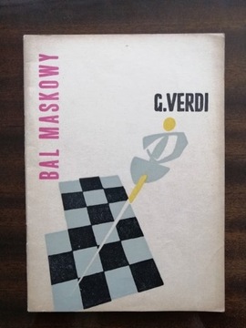 Verdi BAL MASKOWY Urbanowicz Libretto 1958