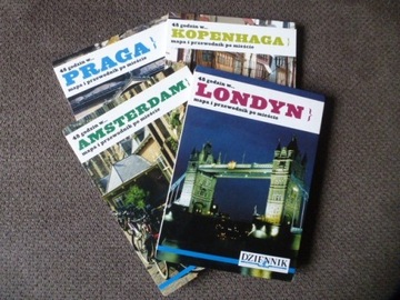 Londyn, Amsterdam, Kopenhaga, Praga - przewodniki