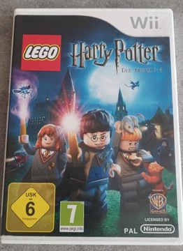 LEGO Harry Potter 1-4 ENG Wii gra dla dzieci  U