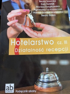 Hotelarstwo cz 3 działalność recepcji 