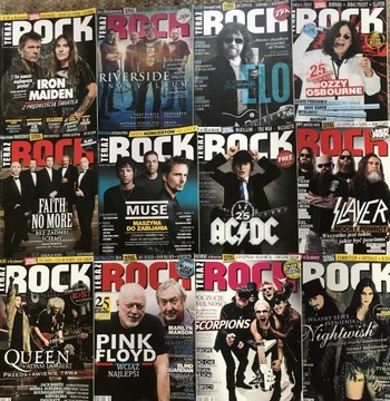 TERAZ ROCK nr 1-12 /2015 rok