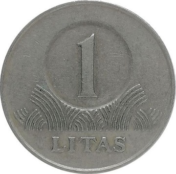 Litwa 1 litas 1999, KM#111