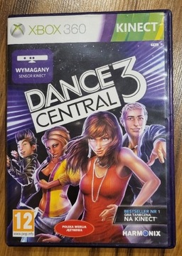 Gra DANCE CENTRAL 3  na Xbox 360 Kinect 