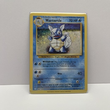 Karta Pokemon TCG Wartortle Classic