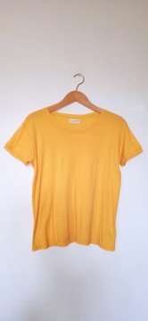 T-shirt  żółty  bawełna M Momoni / Italy         