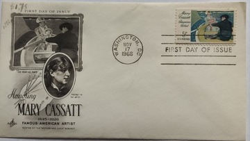 Koperty FDC 1966 USA