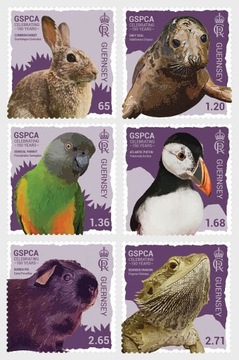 GUERNSEY- fauna seria 2024**