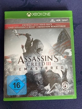 Assasin Creed III Remastered - Xbox One