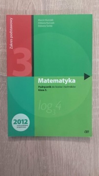 Matematyka podręcznik liceum / technikum klasa 3